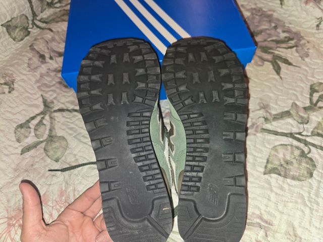 New Balance 574 Zapatillas Gris/Verde