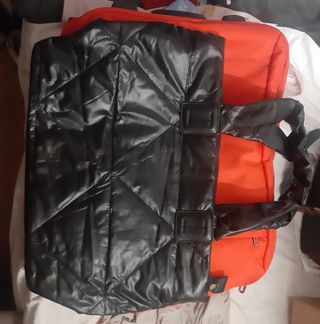 Bolso acolchado negro