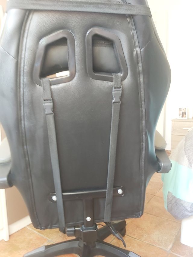 Silla Gaming Oficina Giratoria Negra Gris