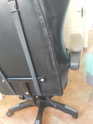 Silla Gaming Oficina Giratoria Negra Gris