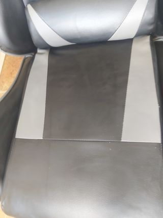 Silla Gaming Oficina Giratoria Negra Gris