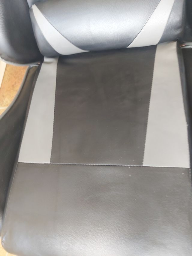 Silla Gaming Oficina Giratoria Negra Gris