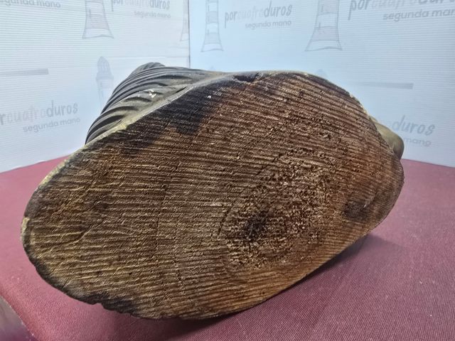 Busto Cabeza de Caballo Madera Talla