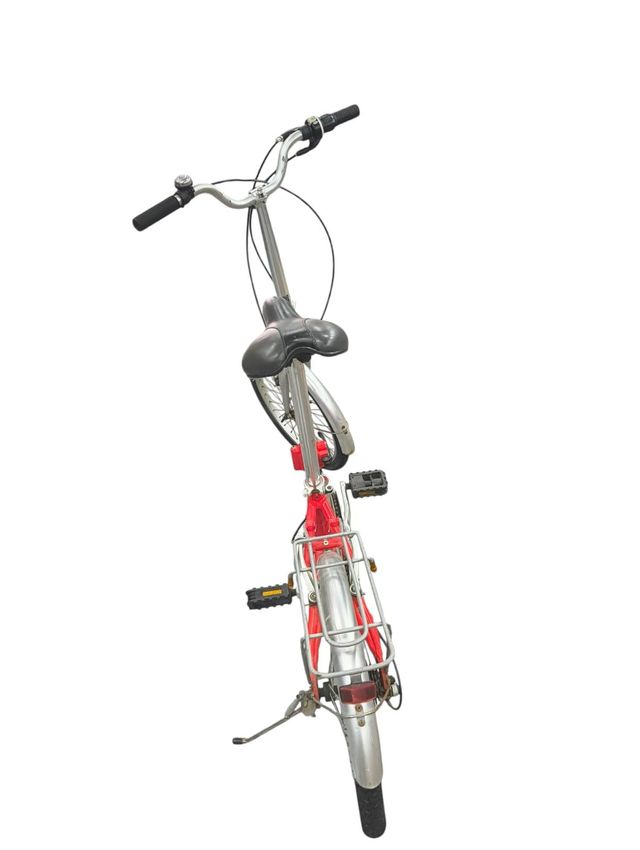 BICICLETA PLEGABLE DOMYOS PS 8.0 ROJA
