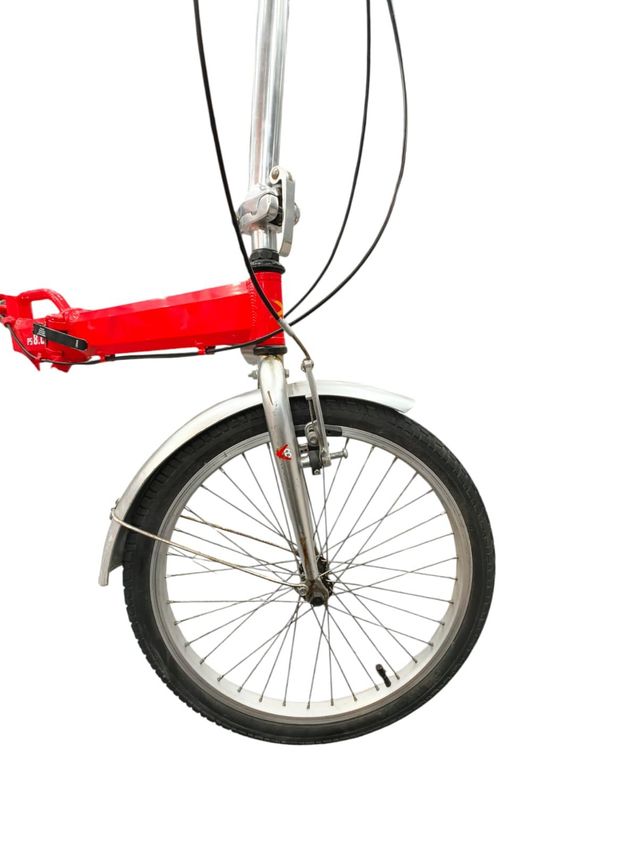 BICICLETA PLEGABLE DOMYOS PS 8.0 ROJA