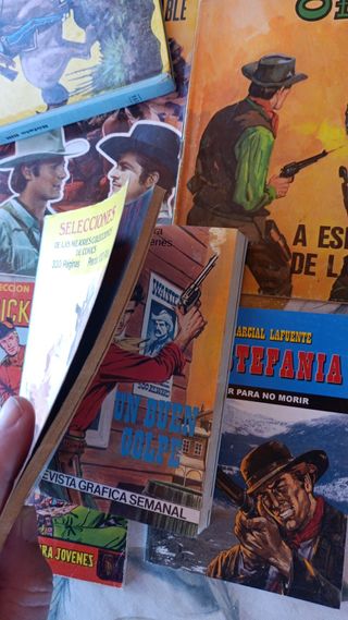 Comic Novelas del Oeste Lote de 19 ejemplares.