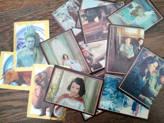 Antiguos cromos Crónicas de Narnia