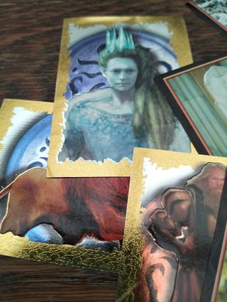 Antiguos cromos Crónicas de Narnia