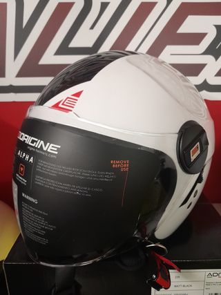 Casco Origine Blanco y Negro
