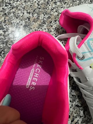 Scarpe Skechers bambina bianche con stelle