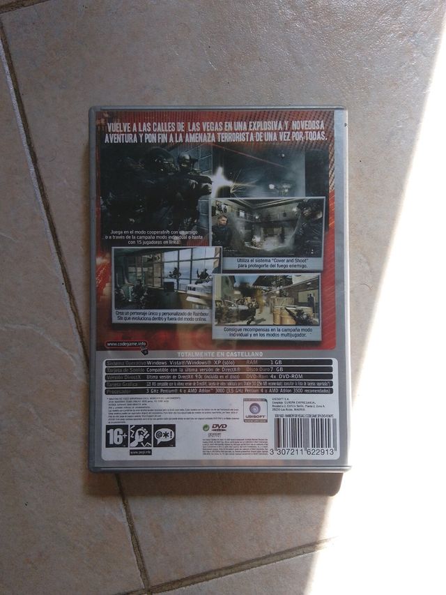 Rainbow Six Vegas 2 PC DVD ROM