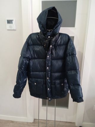 Chaquetón de plumas reversible