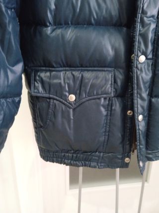 Chaquetón de plumas reversible