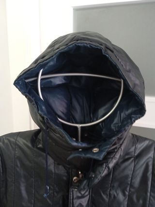 Chaquetón de plumas reversible