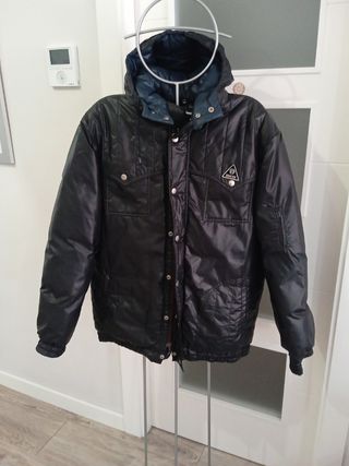 Chaquetón de plumas reversible