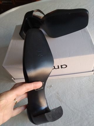 Zapatos de tacón Koctel talla 38 suela de piel