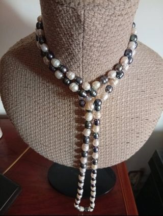 Collar Perlas Barrocas Naturales.