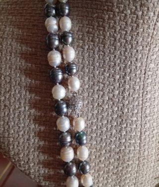 Collar Perlas Barrocas Naturales.