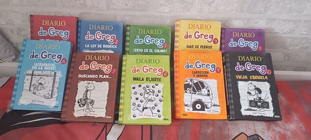 Lote del 1 al 10 del diario de greg