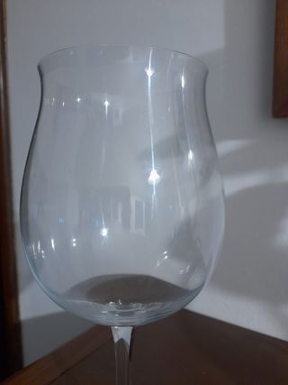 Calici da vino rosso in vetro