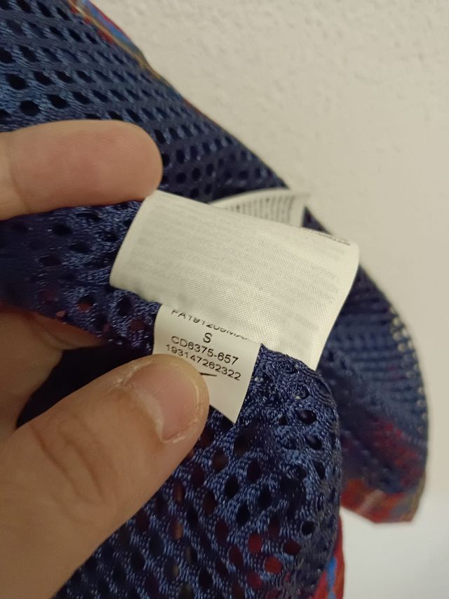 Chaqueta Nike USA Talla S/M Tartán Roja