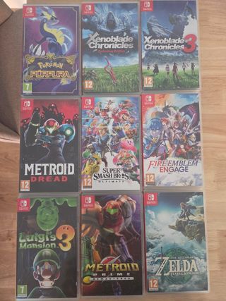 Juegos nintendo switch