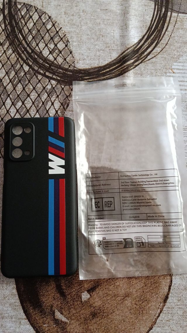 Carcasa BMW para OPPO A74 5G - Nueva