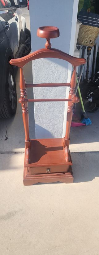 Galan de Noche Madera Vintage con Cajón