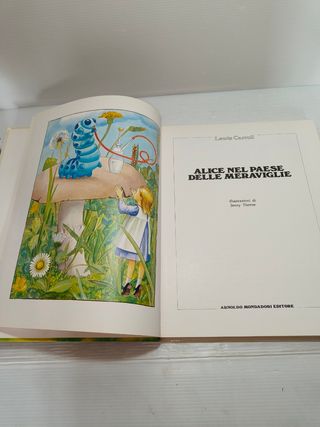 Libro Alice Nel Paese Delle Meraviglie, 1982
