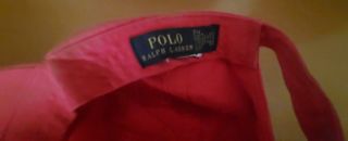 Visera Polo Ralph Lauren Roja Niñ@