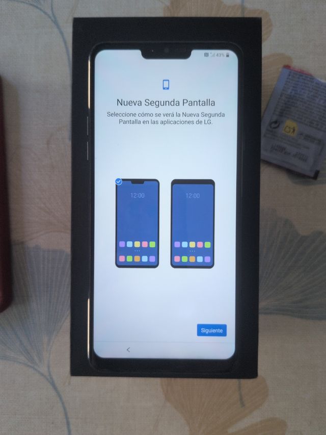 Smartphone LG G7 ThinQ Negro