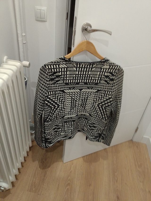 Chaqueta estampada mujer