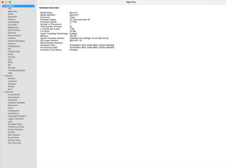 Mac Pro 24n 192GB RAM 2x W5700X 16GB