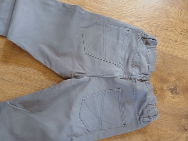 Calça H&M Cinza 13/14 Anos Pouca elasticidade