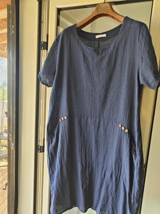 Vestito donna blu