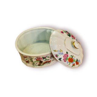 Caixa com Tampa Vista Alegre - Motivos Florais