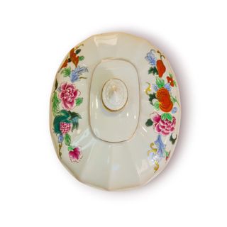 Caixa com Tampa Vista Alegre - Motivos Florais