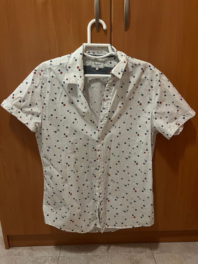 Camicia stampata a maniche corte Pepe Jeans