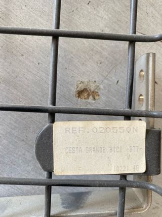 Cesta grande para bicicleta