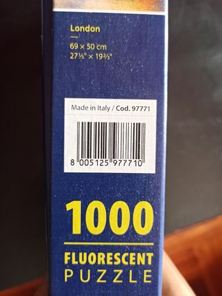 Puzzle Clementoni 1000 Piezas Londres
