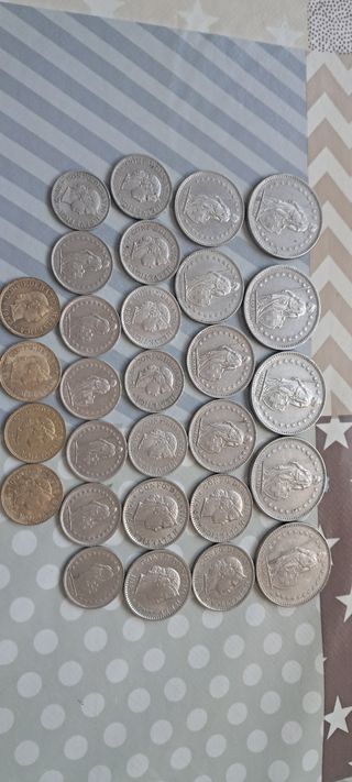 Lote 29 Monedas Franco Suizo