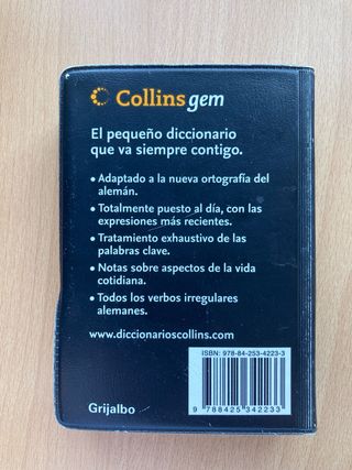 Collins Gem. Español-Alemán (Spanish Edition)