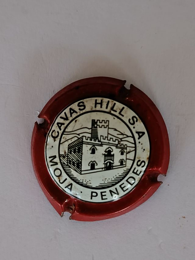 Chapa Cavas Hill S.A. Moja Penedes Antigua