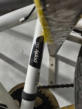 Bicicleta B'TWIN 24 Blanca