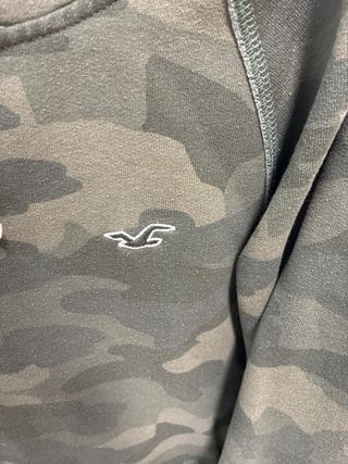 Sudadera Hollister Camuflaje Verde