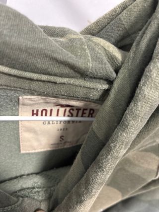 Sudadera Hollister Camuflaje Verde