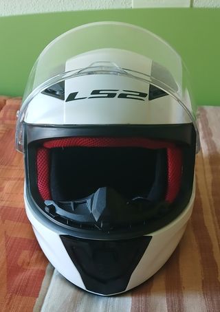 Casco Moto Infantil LS2 Blanco