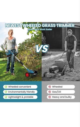 Cortacésped a batería 21V