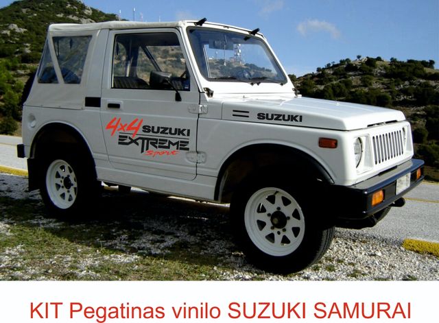 KIT pegatinas SUZUKI SAMURAI