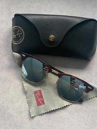 Gafas de sol Ray-Ban Clubmaster Marrón